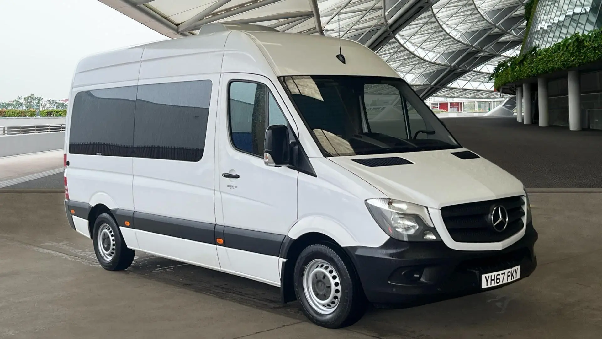Mercedes Sprinter courier van